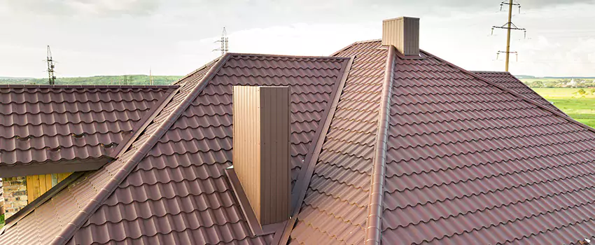 Residential Chimney Flashing Restoration in Wethersfield, CT