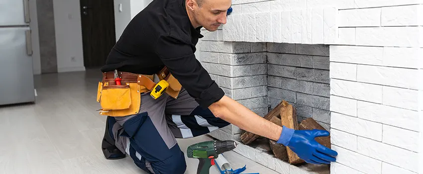 Fireplace Damaged Damper Frame Repair Services in Wethersfield, Connecticut