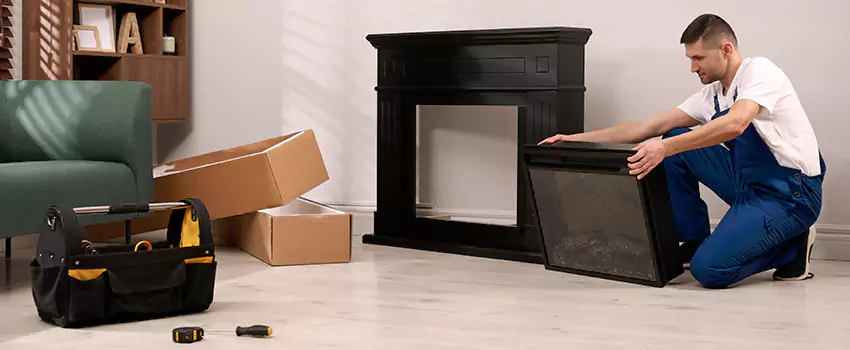 Old Rusted Metal Fireplace Repair And Replacement in Wethersfield, CT